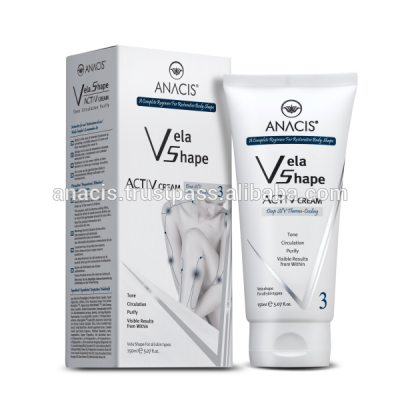 Vela Shape ActiV Cream body remodeling shaping slimming cream 150ml by patented formulation complex US FDA